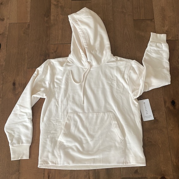 Athleta | Tops | Nwt Athleta Retro Plush Hoodie | Poshmark